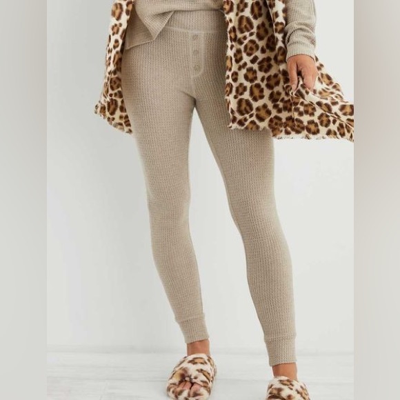 aerie Other - AERIE | Waffle Long John Legging Pajama Pant